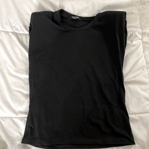 Nasty Gal Black Tank Top